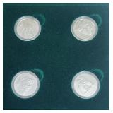 1996 Silver Proof Set Little Wild Ones 50 Cents