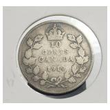 Canada 1919 10c Silver George V