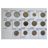 Mexico 1987 to 2015 14 Coins