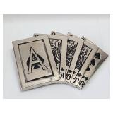Belt Buckle - Royal Flush