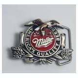 Belt Buckle - Pewter - Miller