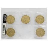 2012 $1 Lucky Loonie Set UNC