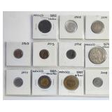 Mexico Coins Collection 1892-2008