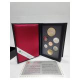 1992 Silver $1 Canada Proof Set Horse & Sleigh
