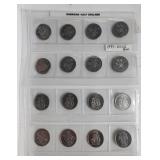 1971 - 2002 Canada 50 Cents Set of 16 Coins