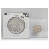 1951 Canada Big Nickel Sudbury