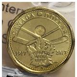 2017 $1 Toronto Maple Leafs ICCS MS65 Canada