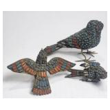 Tibet Birds Coral & Turquoise Antiques