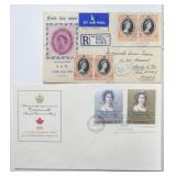1953 Coronation Queen Elizabeth Stamp Cover