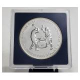 1988 CAD Silver $1 Brilliant Unc Capsule Ironworks