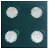1996 Silver Proof Set Little Wild Ones 50 Cents