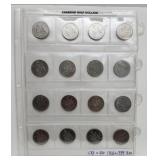 1968-1984 Canada 50 Cents Set of 16 Coins