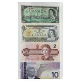 1967- 2005 Canada Banknotes