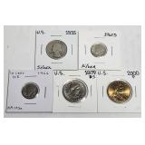 US Coins 1935 to 2000