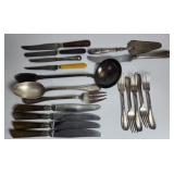 Antique Silver Ware Lot