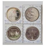 1974 1979 1982 1987 Canada Silver Dollars $1