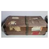 Antique Postal Box with Straps