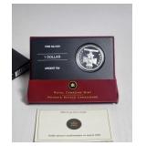 2006 Canada Silver $1 Dollar Proof Victoria Cross