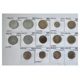 Mexico 1987 to 2015 14 Coins