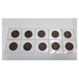 1911 to 1920 Large Cents King George V