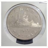 1985 $1 Canada Proof Cameo UNC