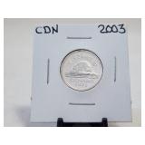 2003 Silver Proof 5 Cents Cameo