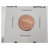 2003 Cent Proof Heavy Cameo