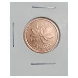 1985 Cent Proof Heavy Cameo