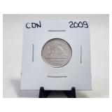 2009 Specimen 5 Cents UNC