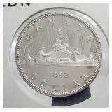 1982 $1 Canada Proof Cameo UNC