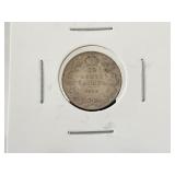 1912 10 Cents Silver Canada