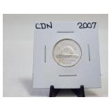 2007 Silver Proof 5 Cents Cameo