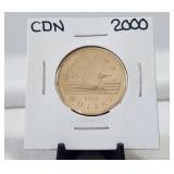 2000 $1 Canada Proof Cameo UNC