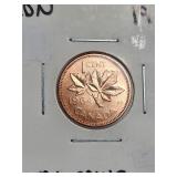1964 Extra Spine Variety Cent UNC