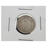 1915 10 Cents Silver Canada