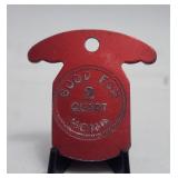 Borden Dairy Token Orillia Ontario