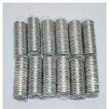 1999 Canada Millenn 25 Cents Complete Set 12 Rolls