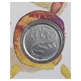 2001 Volunteer 10 Cents Thank You Card