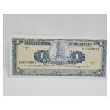 Nicaragua 1968 Banknotes