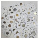 Foreign Coin Collection Lot of 100