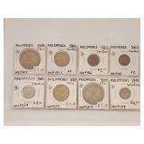 Philippines 1963 to 2003 8 Coin Set