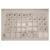 Canada 10 Cents Collection with 35 Coins