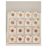 US Lincoln Cents 2007 to 2022 UNC