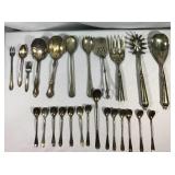 Assorted Silver Plated Serving Pieces