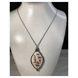 2 Rose that Pendant and necklace pendants are 2.5