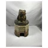 Hand Painted Ceramic Lawn Ornament