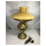 Victorian converted oil lamp