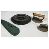 Early Cast Iron Clothing Irons