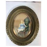 Victorian Colored Childs Photo