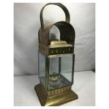 Brass Oil Lantern 13 in tall